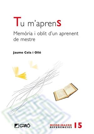 Tú m'aprens | 9788499800509 | Cela Ollé, Jaume