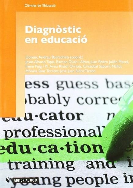 Diagnòstic en educació | 9788497889711 | Andreu Barrachina, Llorenç