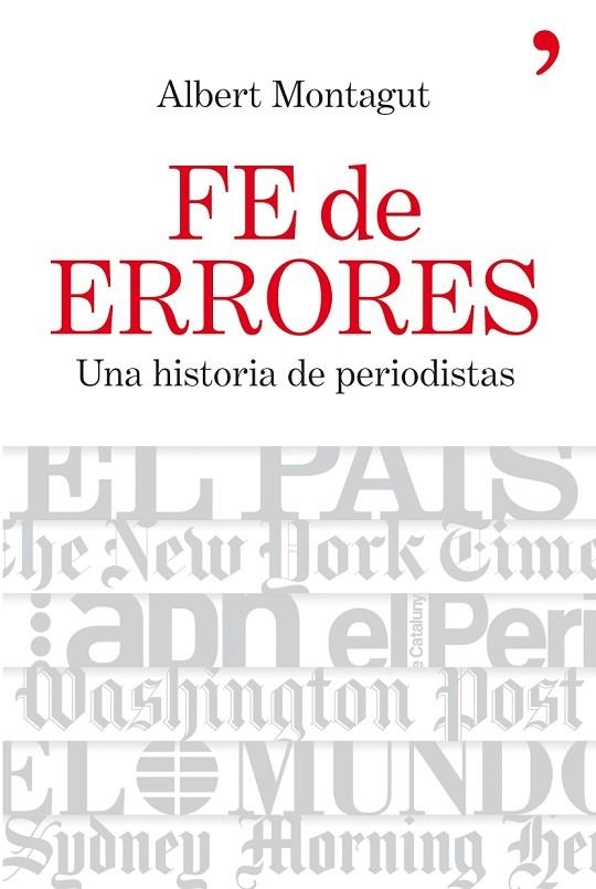 Fe de errores | 9788484607632 | Montagut, Albert
