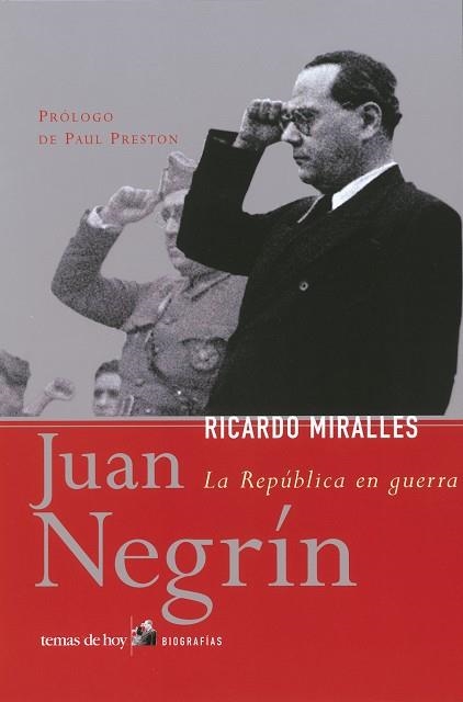 Juan Negrín | 9788484603016 | Miralles, Ricardo