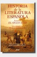 Historia literatura española. El siglo XVIII | 9788434474574 | Canavaggio, Jean