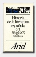 Historia de la literatura española 6/1. El siglo XX | 9788434483699 | Brown, Gerard G.