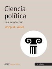 Ciencia política. Una introducción | 9788434456280 | Vallès, Josep M.;Martí Puig, Salvador
