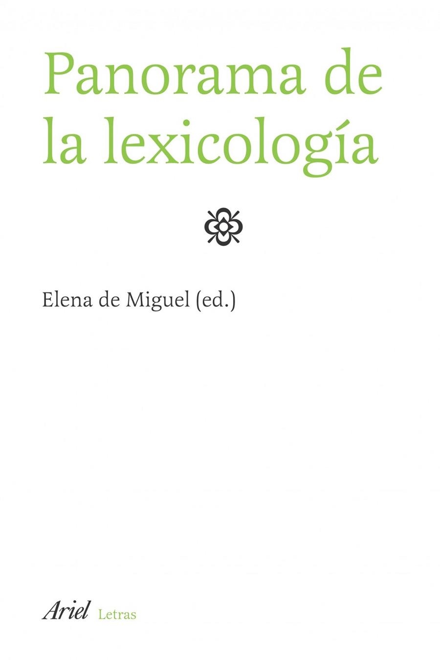 Panorama de lexicología | 9788434482791 | Miguel (ed.), Elena de