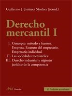 Derecho Mercantil, I | 9788434426726 | Jiménez, Guillermo J.