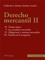 Derecho Mercantil, II | 9788434426733 | Jiménez, Guillermo J.
