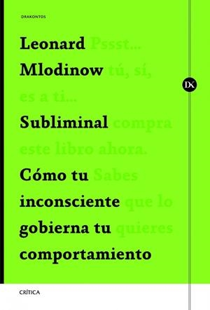 Subliminal | 9788498925388 | Mlodinow, Leonard