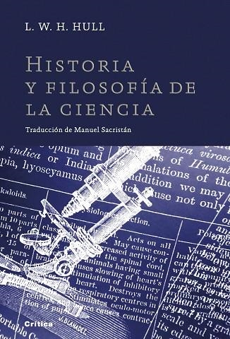 Historia y filosofía de la ciencia | 9788498921687 | Hull, L. W. H.