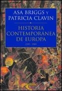 Historia Contemporánea de Europa | 9788484321095 | Briggs, Asa;Clavin, Patricia
