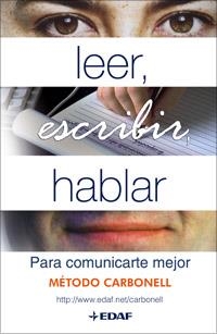 Leer, escribir hablar | 9788441420236 | García Carbonell, Roberto