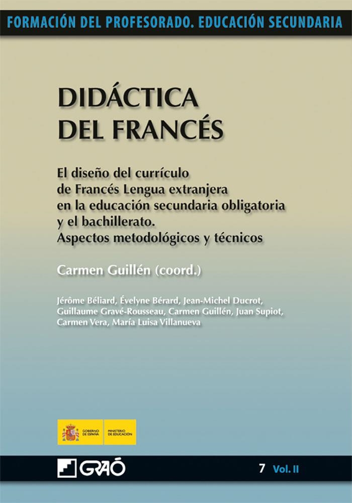 Didáctica del Francés | 9788499800066 | Guillén Díaz, Carmen;Gravé-Rousseau, Guillaume;Supiot Ripoll, Juan María;Vera Pérez, Carmen;Villanue