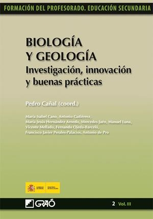 Biología y Geología. Investigación, innovación y buenas prácticas | 9788499800530 | Cañal de León, Pedro;Cano Martínez, M. Isabel;de Pro Bueno, Antonio;Gutiérrez, Antonio;Hernández Arn
