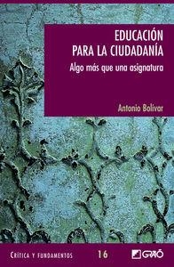 Educación para la ciudadanía | 9788478274802 | Bolívar Botia, Antonio