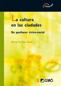 La cultura en las ciudades | 9788478274680 | Pose Porto, Héctor Manuel
