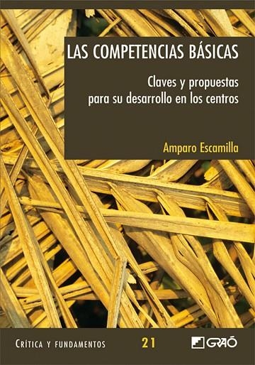 Las competencias básicas | 9788478276370 | Escamilla González, Amparo