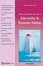 Hacia una sociología curricular en Educación de Personas Adultas | 9788480634113 | Pascual Cabo, Agustí