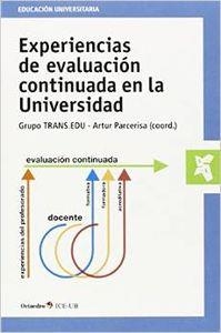 Experiencias de evaluación continuada en la Universidad | 9788499216751 | Parcerisa Aran, Artur