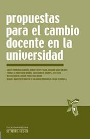 Propuestas para el cambio docente en la universidad | 9788480638609 | Carreras Barnés, Josep;Escofet Roig, Anna;Gros Salvat, Begoña;Imbernon Muñoz, Francesc;Mateo Andrés,