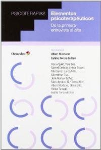 Elementos psicoterapéuticos | 9788499213491 | Torras de Beà, Eulàlia;Montaner i Galo, Albert