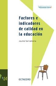 Factores e indicadores de calidad en la educación | 9788480636889 | Sarramona, Jaume