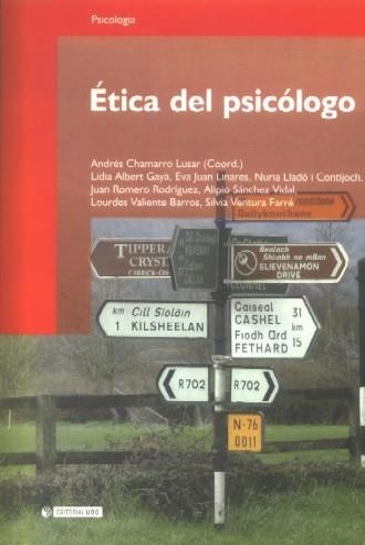 Ética del psicólogo | 9788497885690 | Chamarro Lusar, Andrés