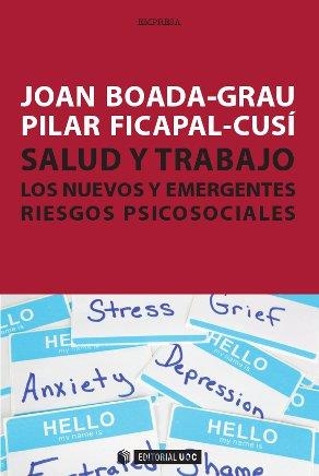 Salud y trabajo | 9788497889872 | Boada-Grau, Joan;Ficapal-Cusí, Pilar