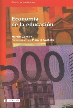 Economía de la educación | 9788497885355 | Carnoy, Martin
