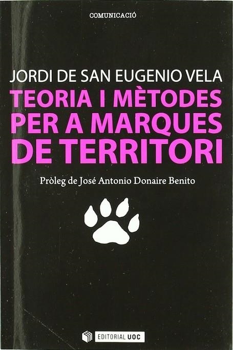 Teoria i mètodes per a marques de territori | 9788497884433 | de San Eugenio Vela, Jordi