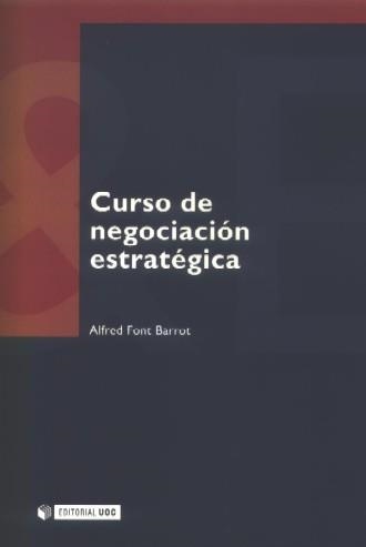 Curso de negociación estratégica | 9788497885713 | Font Barrot, Alfred