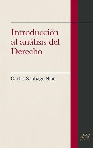 Introducción al análisis del Derecho | 9788434409781 | Nino, Carlos Santiago