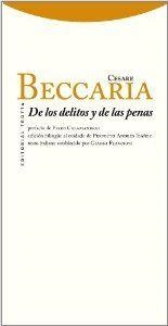 De los delitos y de las penas | 9788498792058 | CESARE BECCARIA