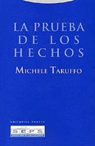 La prueba de los hechos | 9788481645347 | MICHELE TARUFFO