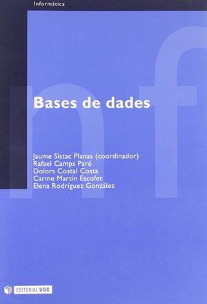 Bases de dades | 9788497883344 | Sistac Planas, Jaume