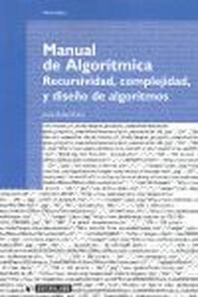 Manual de Algorítmica | 9788497880275 | Bisbal Riera, Jesús