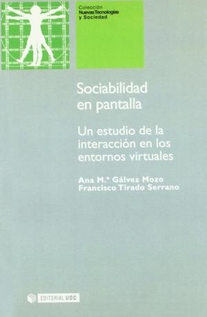 Sociabilidad en pantalla | 9788497885027 | Gálvez Mozo, Ana Mª;Tirado Serrano, Francisco