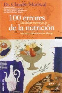 100 errores de la nutrición | 9788478809523 | Mariscal, Claudio