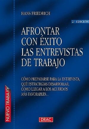 AFRONTAR CON ÉXITO LAS ENTREVISTAS DE TRABAJO | 9788488893437 | Friderich, Hans
