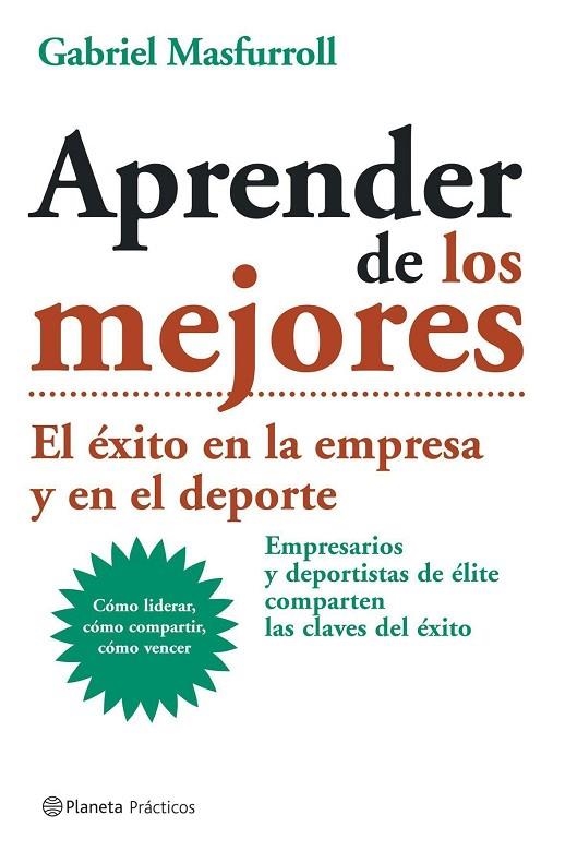 Aprender de los mejores | 9788408057604 | Masfurroll, Gabriel