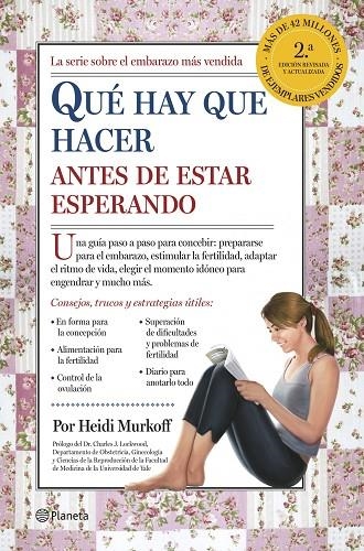Qué hay que hacer antes de estar esperando | 9788408122982 | Murkoff, Heidi;Mazel, Sharon