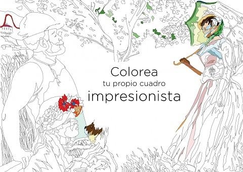 Colorea tu propio cuadro impresionista | 9788441436626 | Desconocido