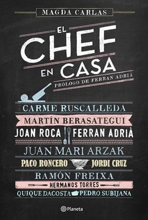 El chef en casa | 9788408138235 | Carlas, Magda