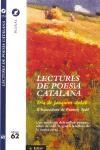 Lectures de poesia catalana | 9788429739190 | Molas Batllori, Joaquim