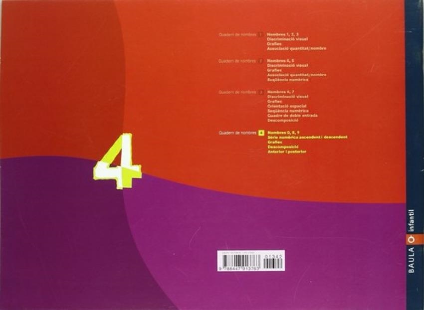 Quadern Nombres 4 | 9788447913763