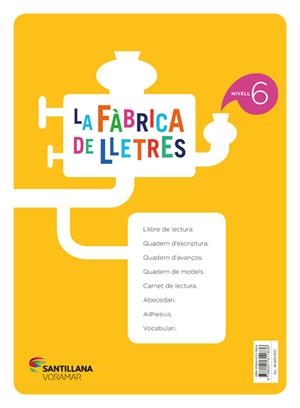 LA FABRICA DE LLETRES NIVELL 6 | 9788491311836 | Varios autores