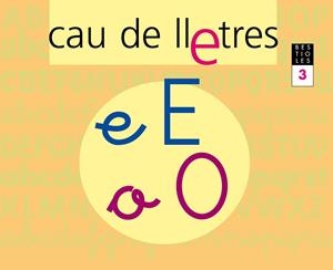 CAU DE LLETRES. Quadern 3. Lectoescriptura | 9788421833476 | Gassó Gimeno, Anna