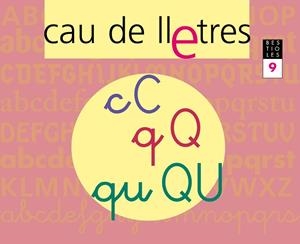 CAU DE LLETRES. Quadern 9. Lectoescriptura | 9788421835166 | Gassó Gimeno, Anna