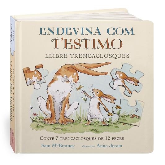 Endevina com t'estimo llibre trencaclosques | 9788416126620 | Sam McBratney