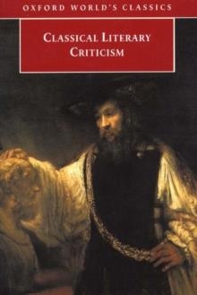 CLASSICAL LITERARI CRITICISM | 9780192839008 | MARCUS TULLIUS CICERO