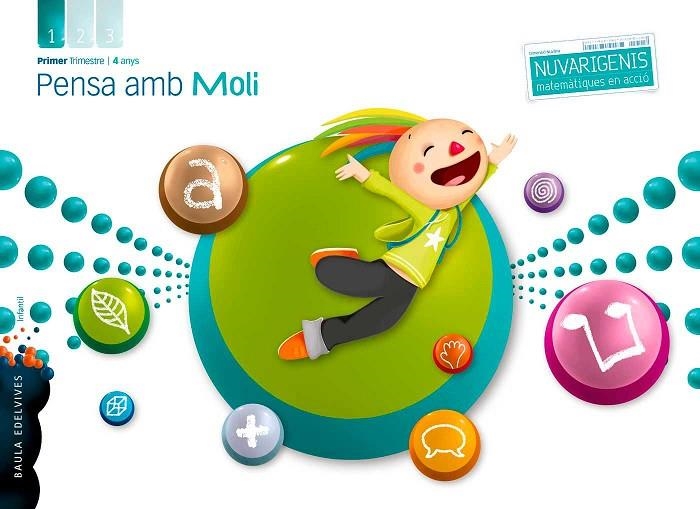 Pensa amb Moli (Infantil 4 años Primer trimestre) | 9788426387981 | Arespacochaga Maroto, Maria;Garcia Raboso, Ana;Gomez Alandi, Marta