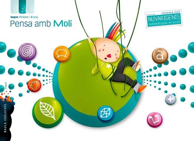 Pensa amb Moli (Infantil 4 años Segundo Trimestre) | 9788426387998 | Arespacochaga Maroto, Maria;Garcia Raboso, Ana;Gomez Alandi, Marta